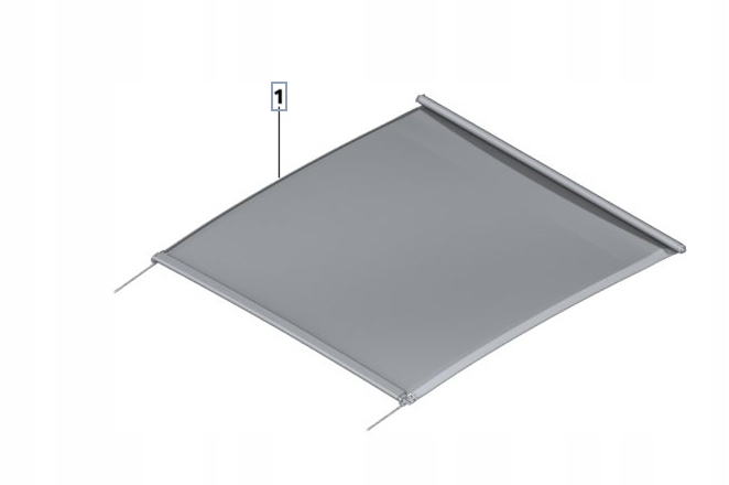54108499252 - Рольставні панорамного даху BMW X2 F39 / 1 F40 OE