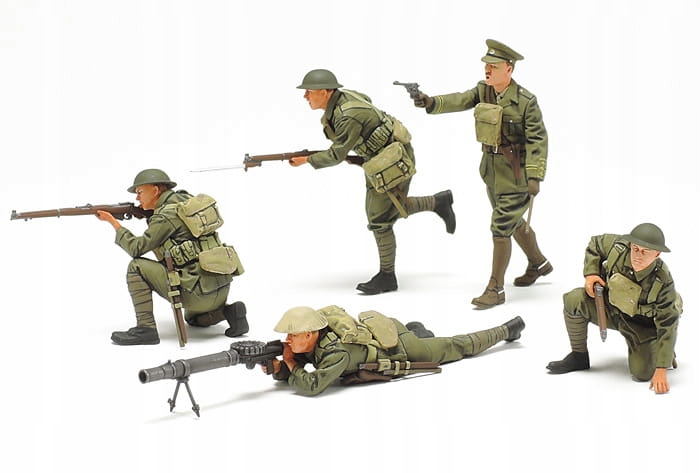 Tamiya 35339 Wwi British Infantry – britská pěchota a figurky 1:35