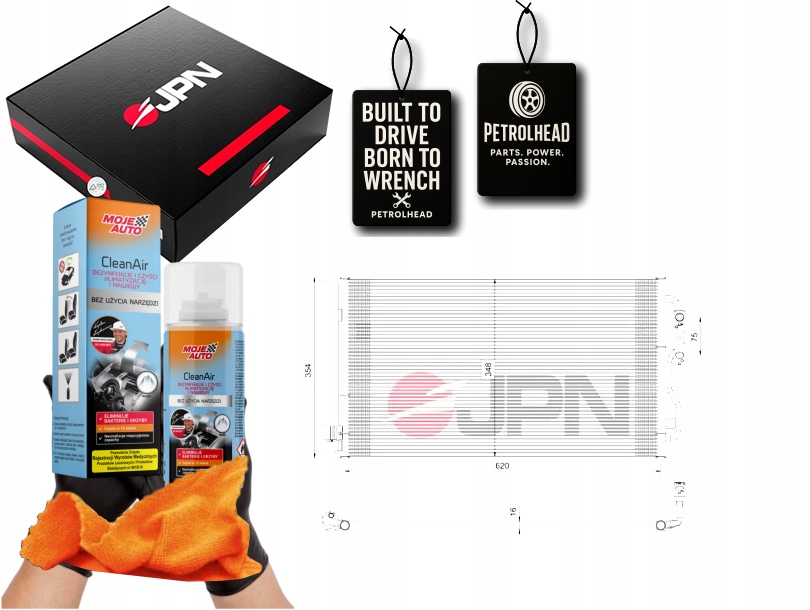 конденсатор кондиционера jpn # pro+ Kit9