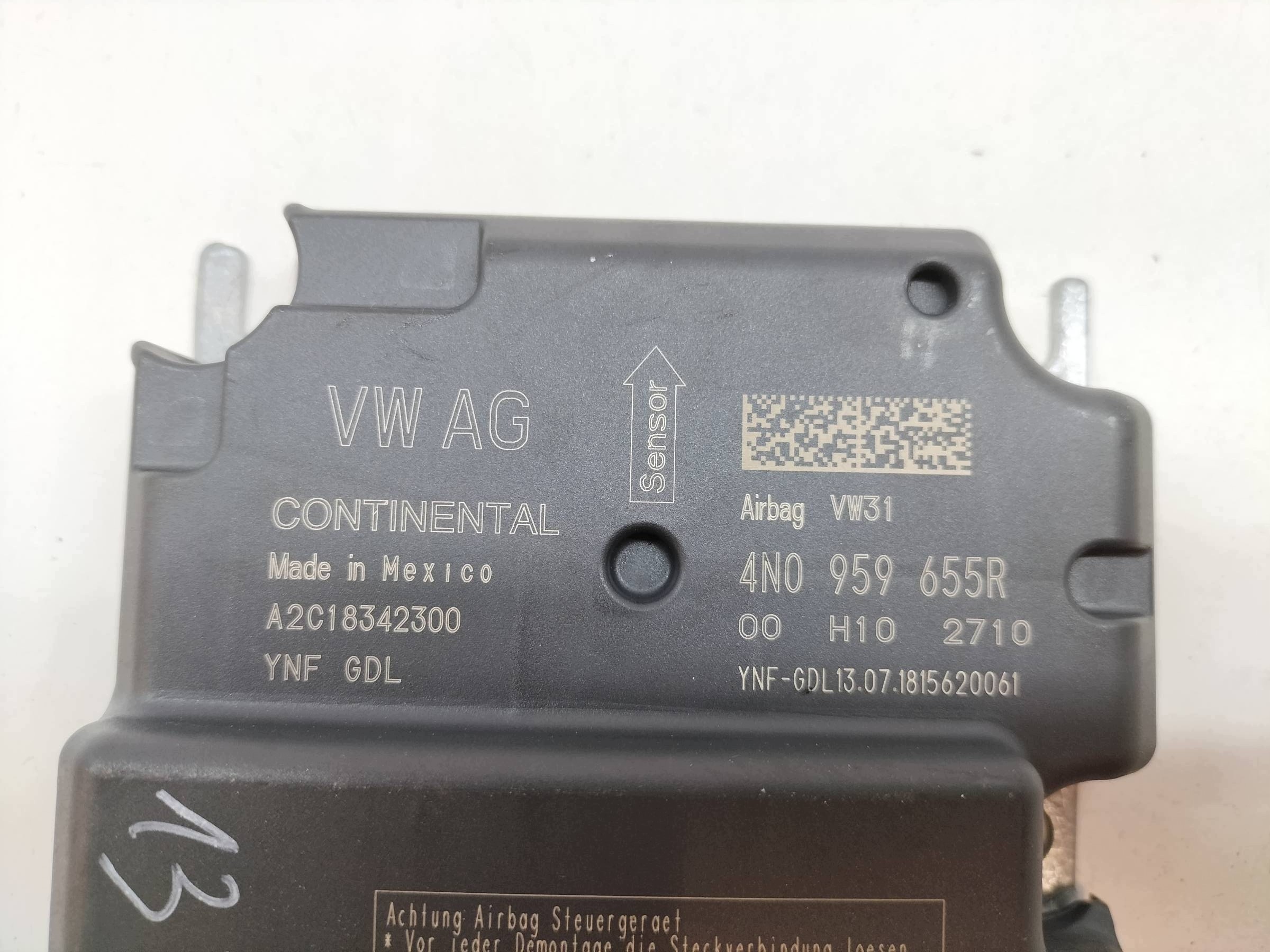 SENSOR airbag 4N0959655R Audi A7 II (2018-2025) C8