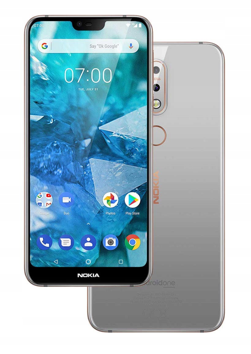 Nokia 7.1 4G 3/32GB Gloss Steel Šedá /n