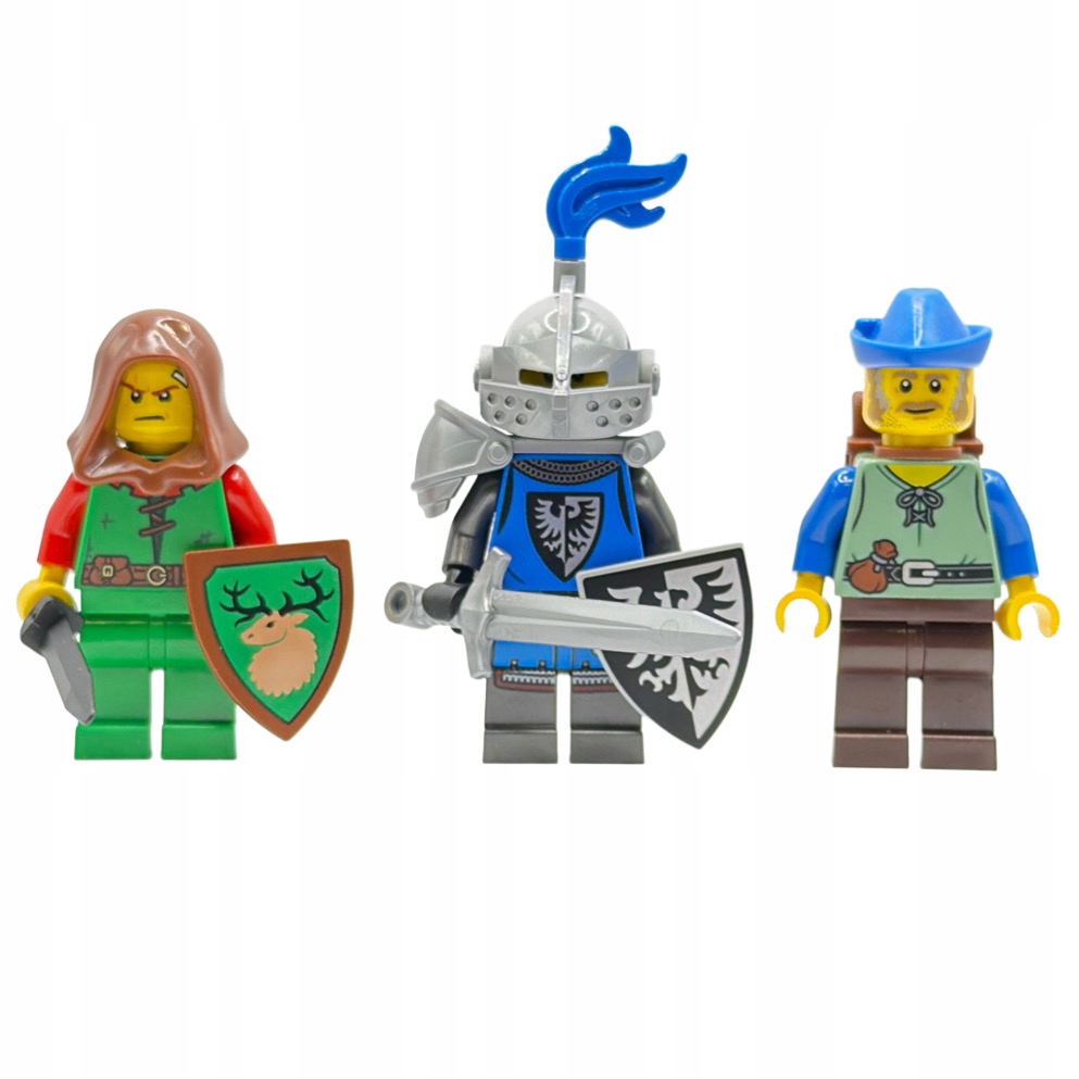 Lego balíček figurek rytíři Black Falcon Forestman 3 kusy Castle 10305