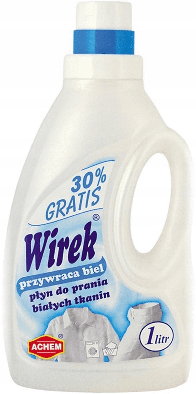

Wirek płyn do prania białych tkanin 1 litr