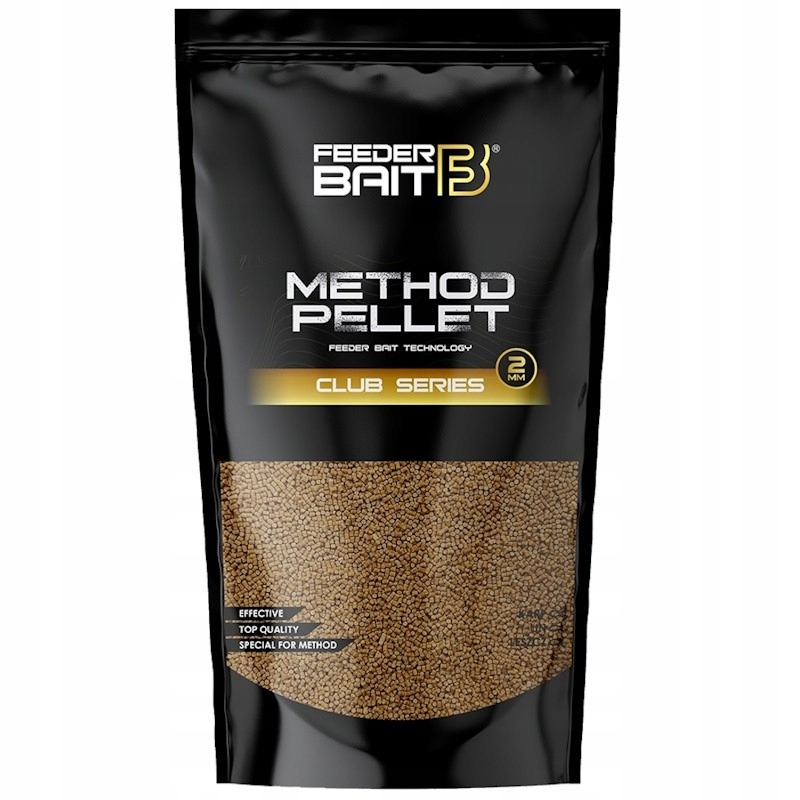 Pellet Zanętowy Do Koszyka Feeder Bait Method Club Series Jasny 2mm 800g