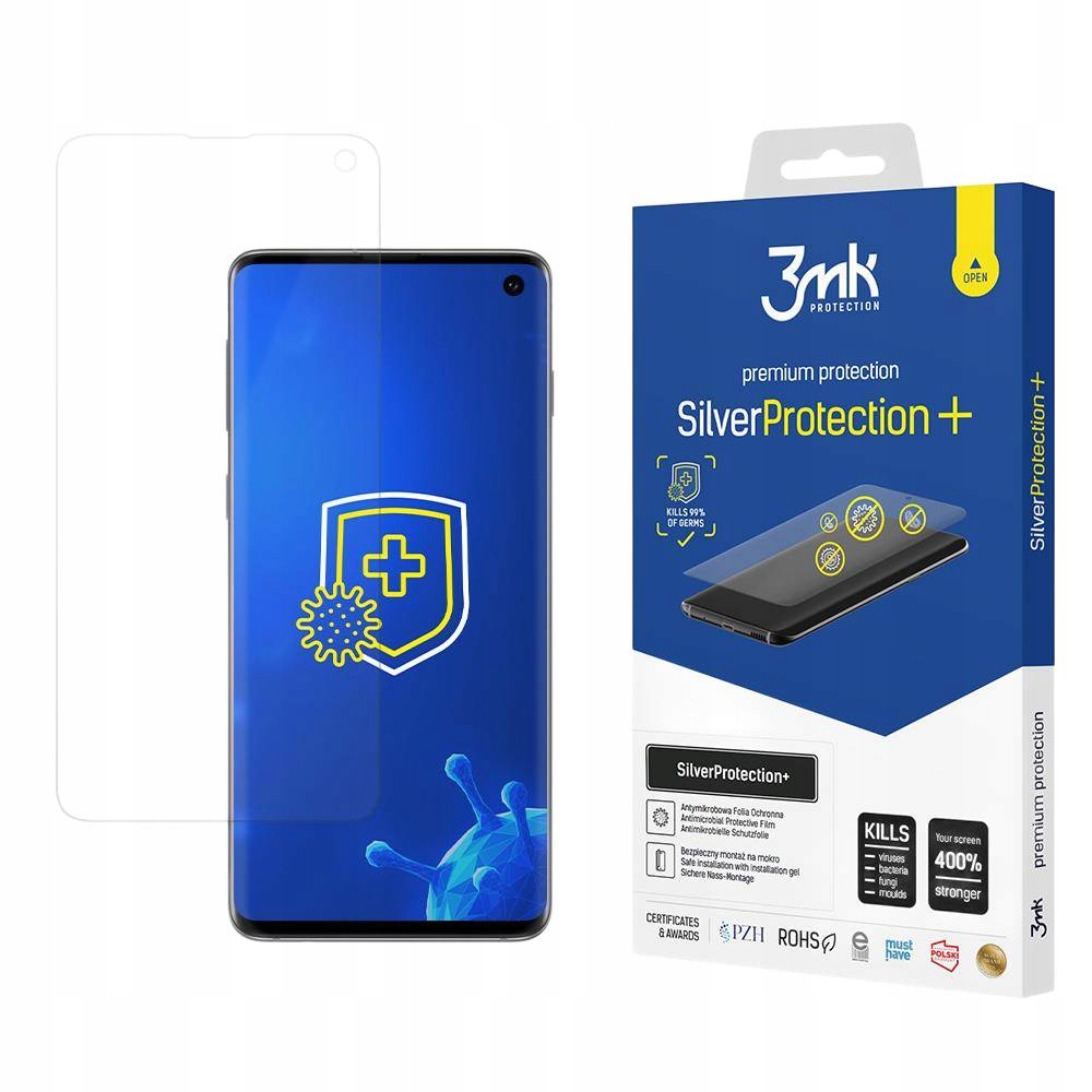 3MK Silverprotection+ Folia Ochronna Do Samsung Galaxy S10 Ochrona Ekranu
