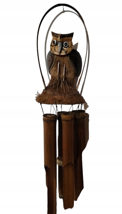 

Dzwonki bambusowe gong Sowa 40 CM /130CM