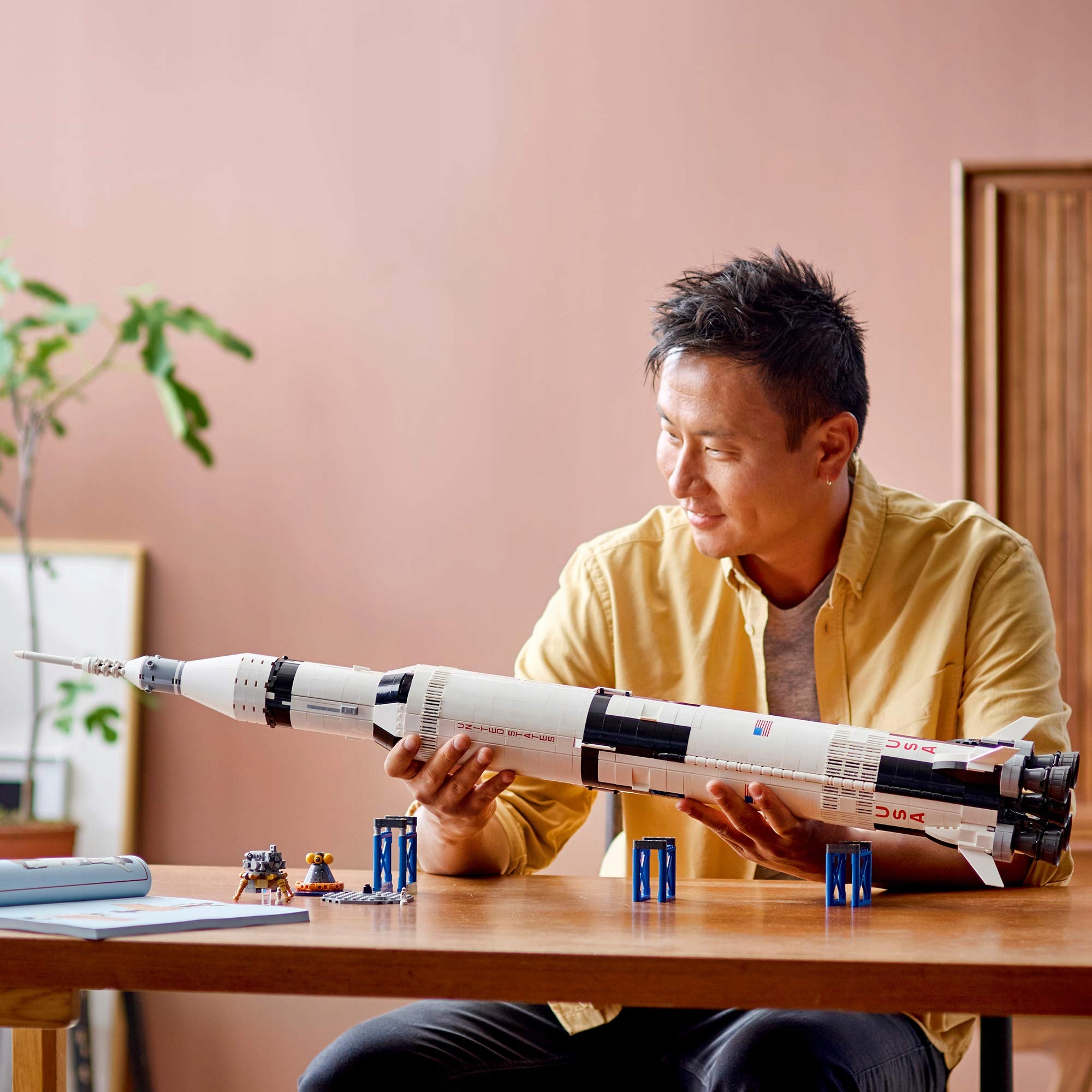 LEGO Ideas Rakieta NASA Apollo Saturn V 92176 MEGA Płeć chłopcy dziewczynki