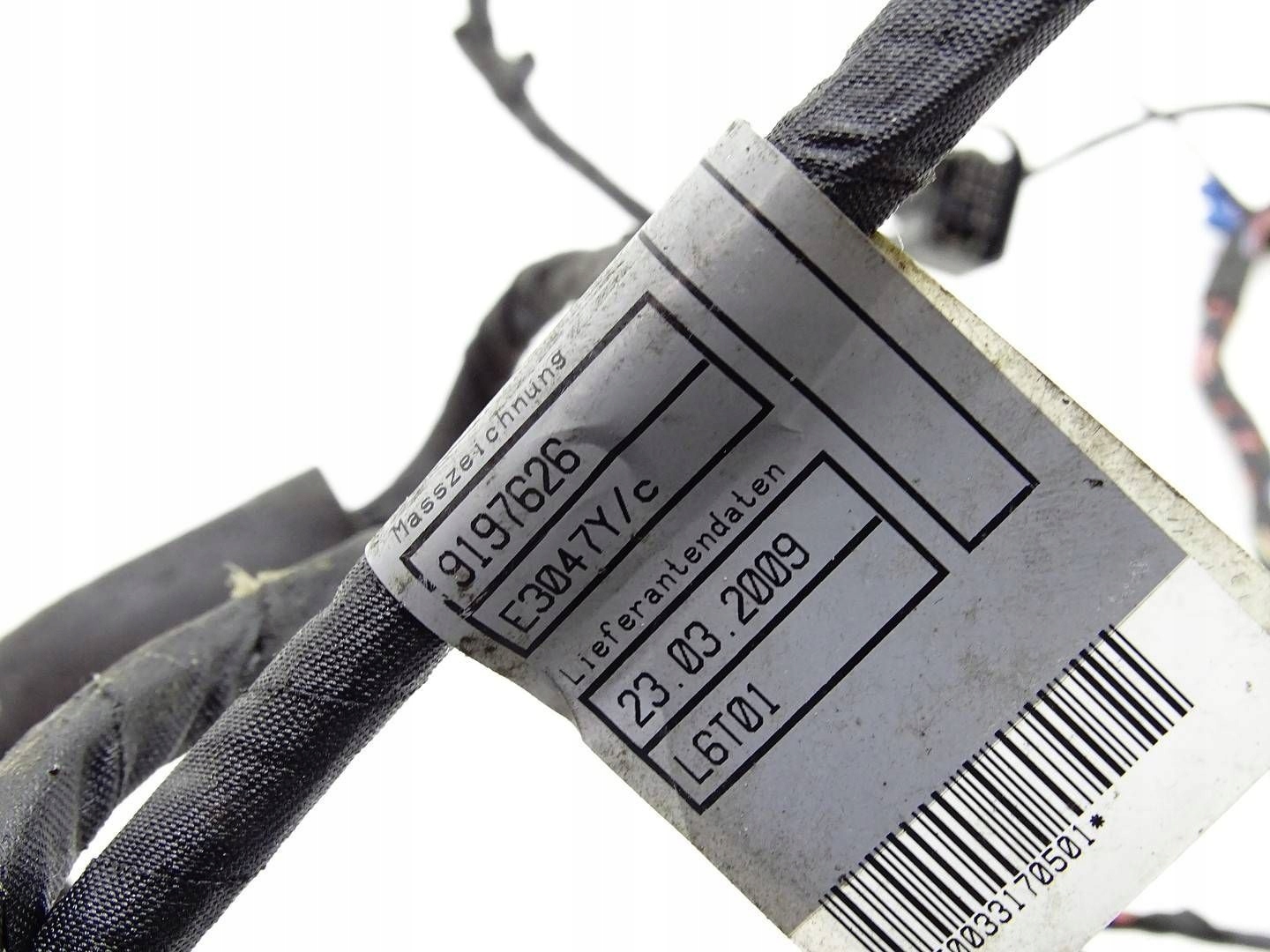 wiring bundle door left front front BMW F01 F02 9197626