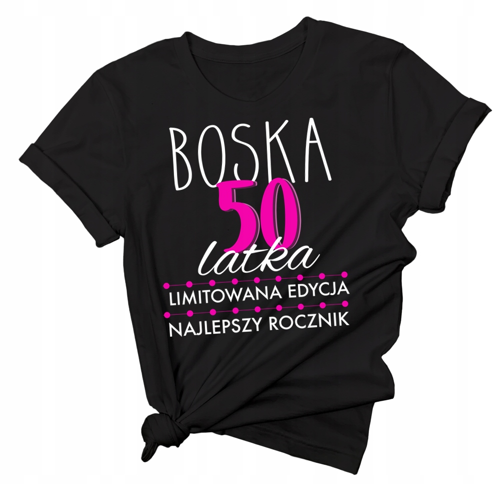 

Koszulka na 50-tkę urodziny prezent dla babci 5XL