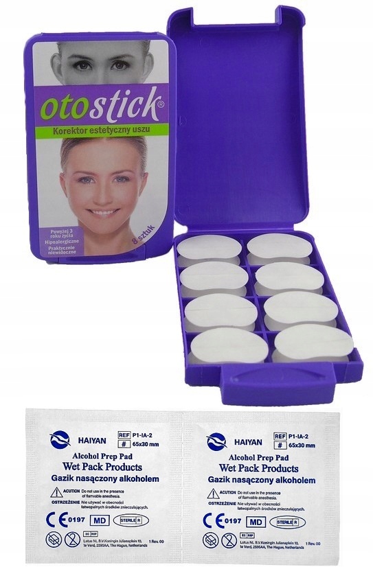 Otostick korektory estetyczne uszu odstające uszy