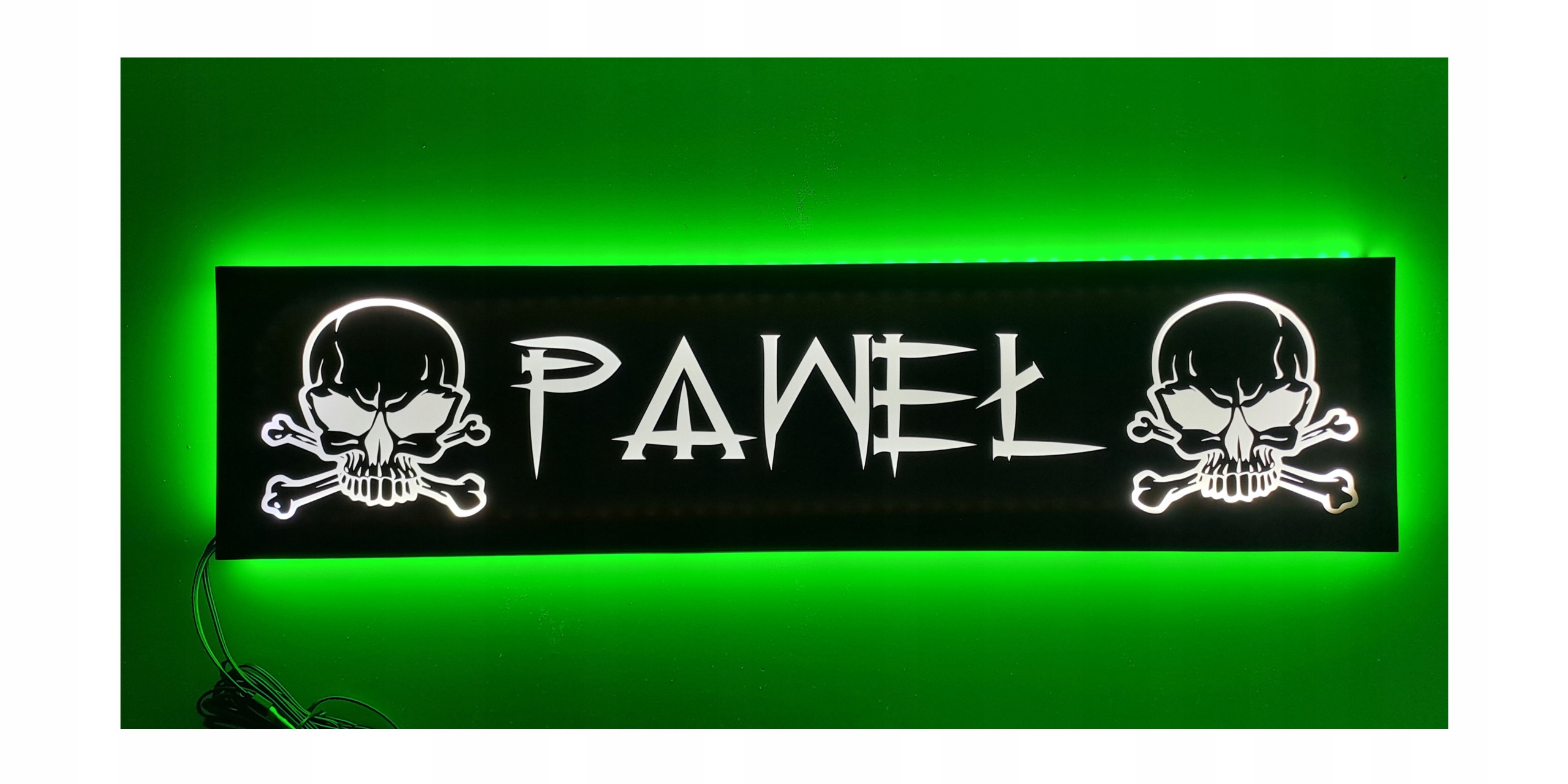 Led tabuľa nad posteľou personalizovaná s vaším nápisom Tir Lkw