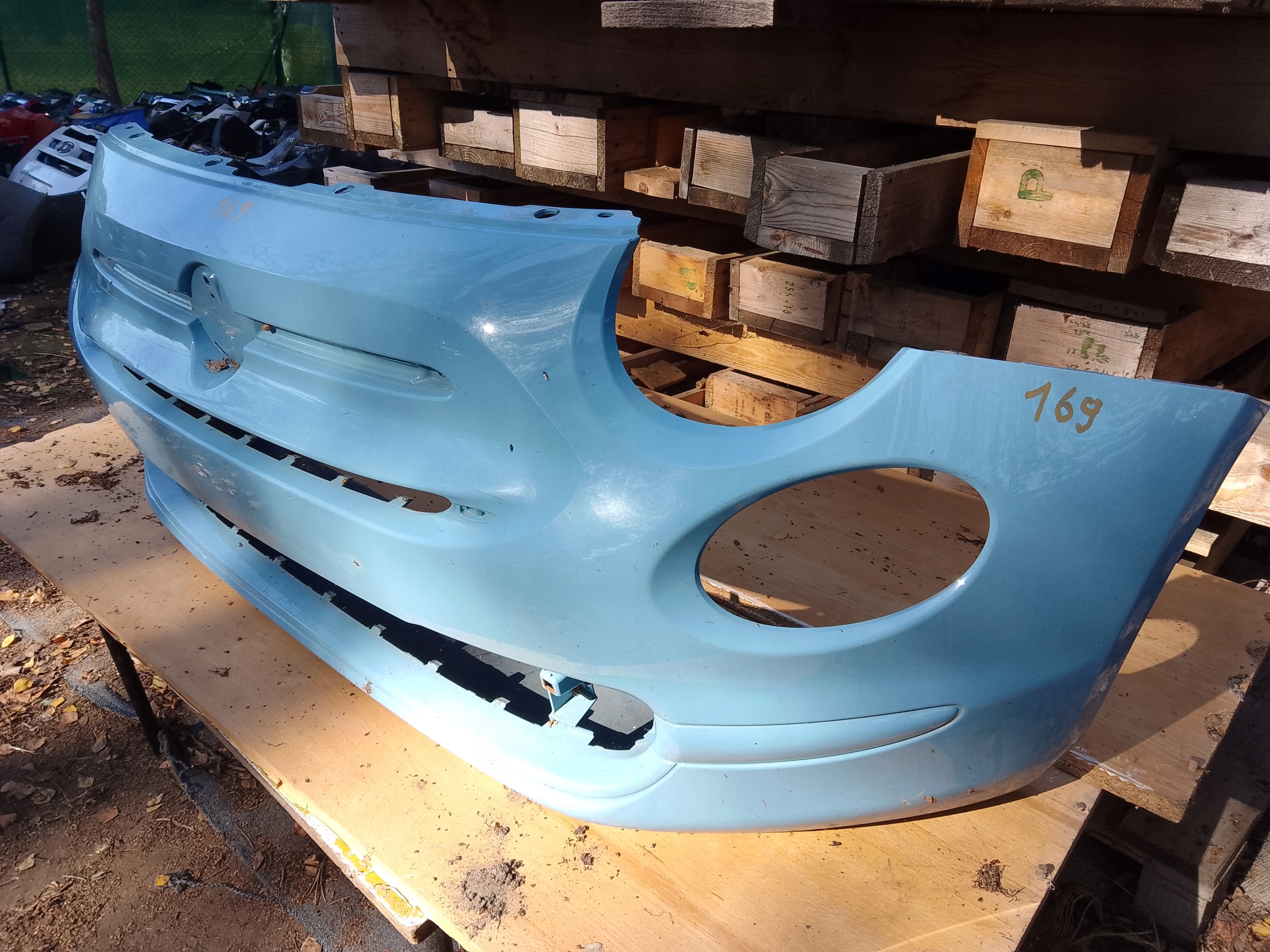 bumper front FIAT 500 735619476 LIFT 2015
