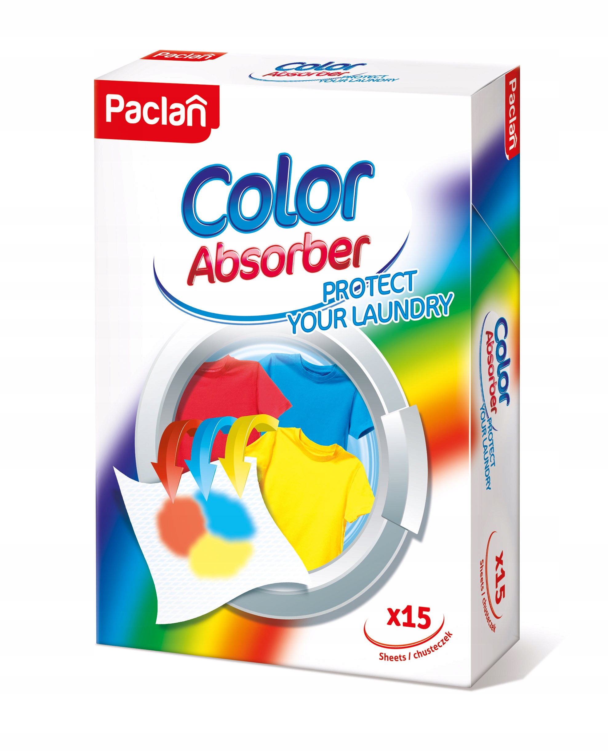 

Paclan Absorber Chusteczki Wyłapujące Kolor 15 Szt
