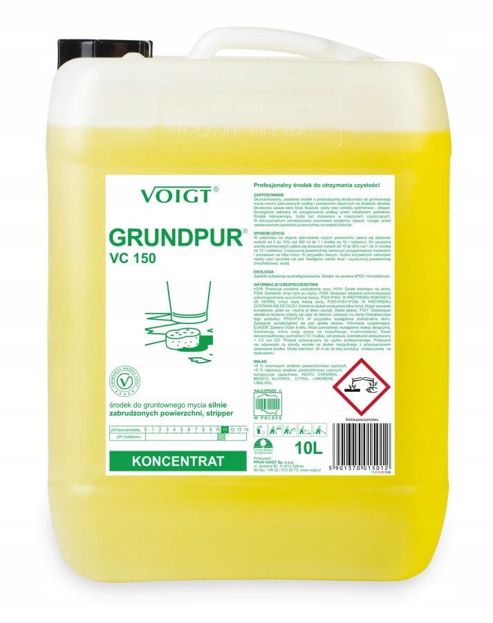 

Voigt Grundpur VC 150 (10 litr) silne zabrudzenia