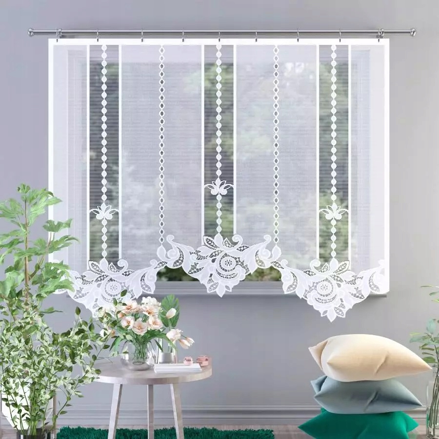 Firana, panel, ekran usztywniany MASZA 60x120cm Marka HomeDekorator