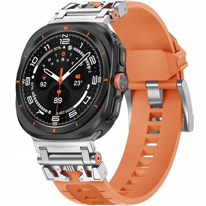Silikonový Pásek Pro Samsung Galaxy Watch Ultra 1/2 (2024 2026) 47 MM