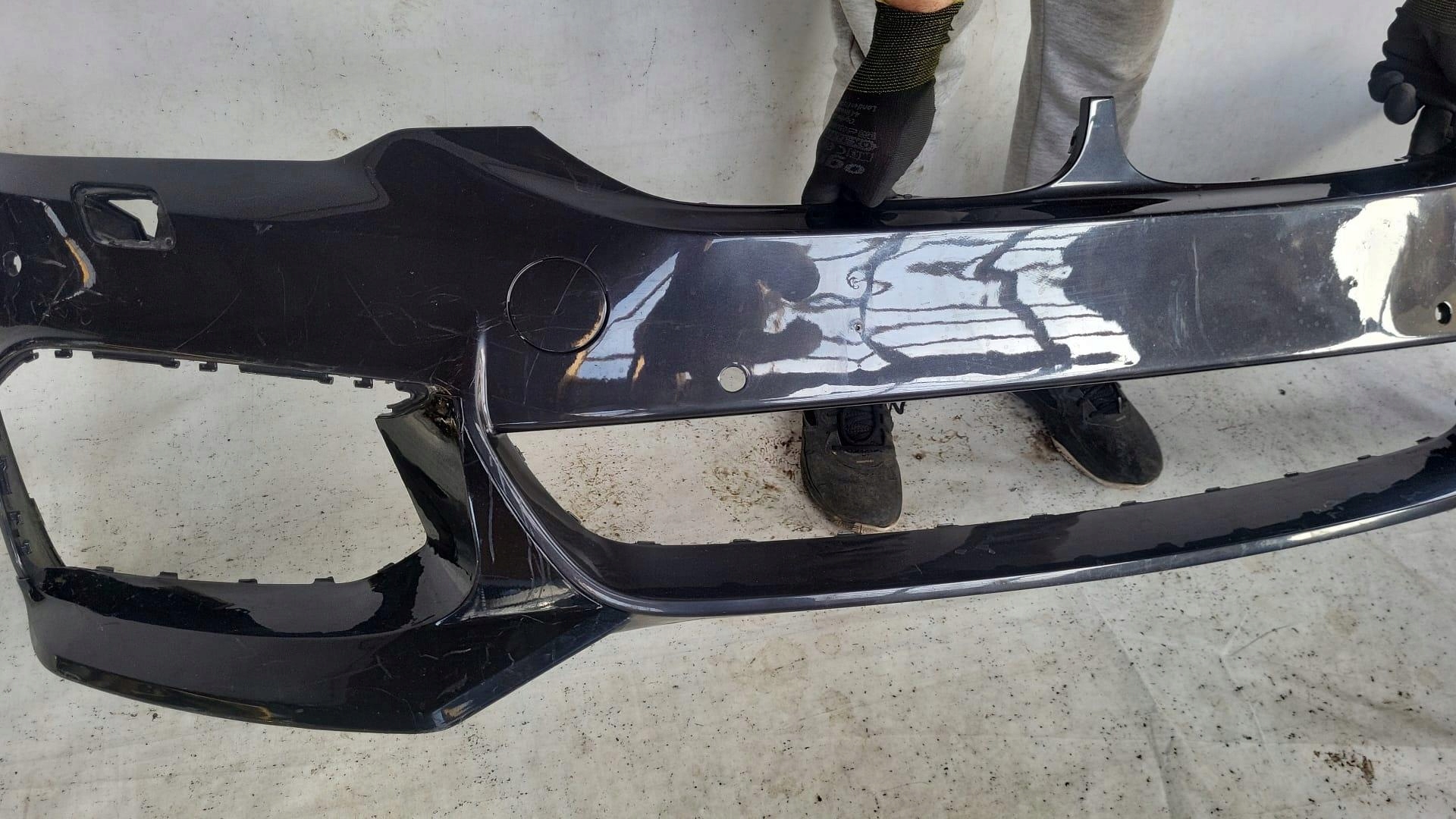 BMW 5 G30 G31 m-packet 17-20 bumper front front PDC DOKLADKI