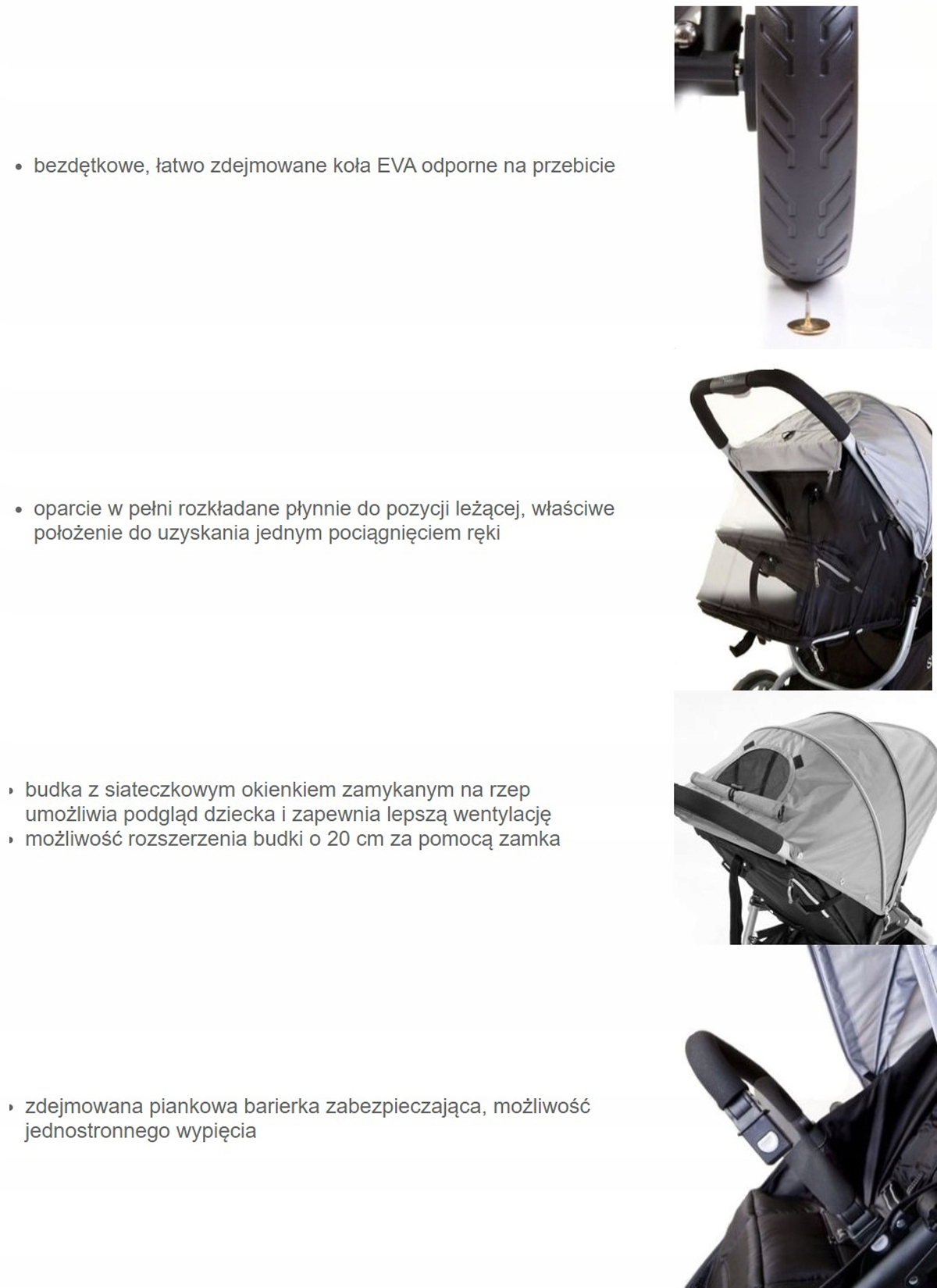 Wózek Spacerowy Valco Baby Snap 4 | Dove Grey Liczba kół 4