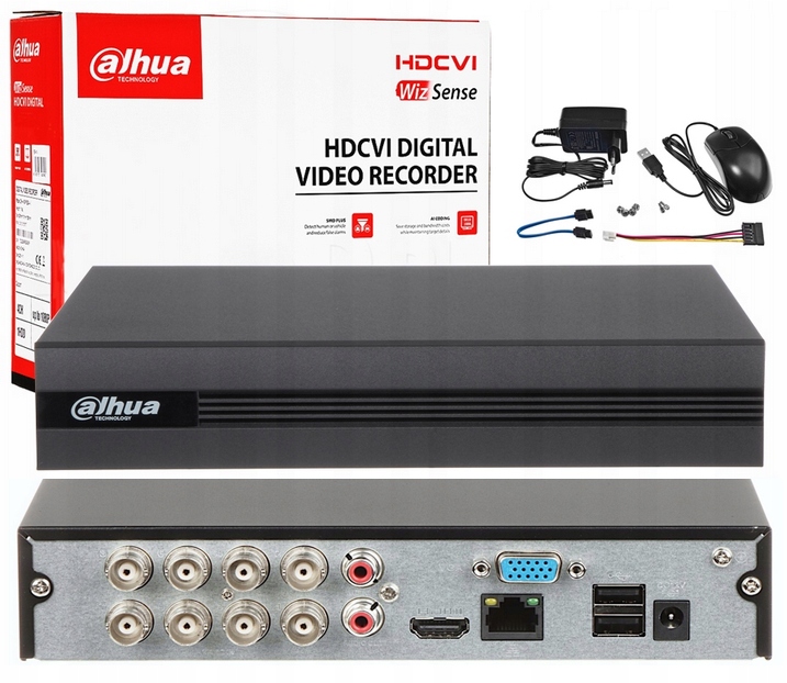 Xvr rekordér Dahua XVR1B08-I/T 8 kanálový pro 2Mpx Ahd Tvi CVI