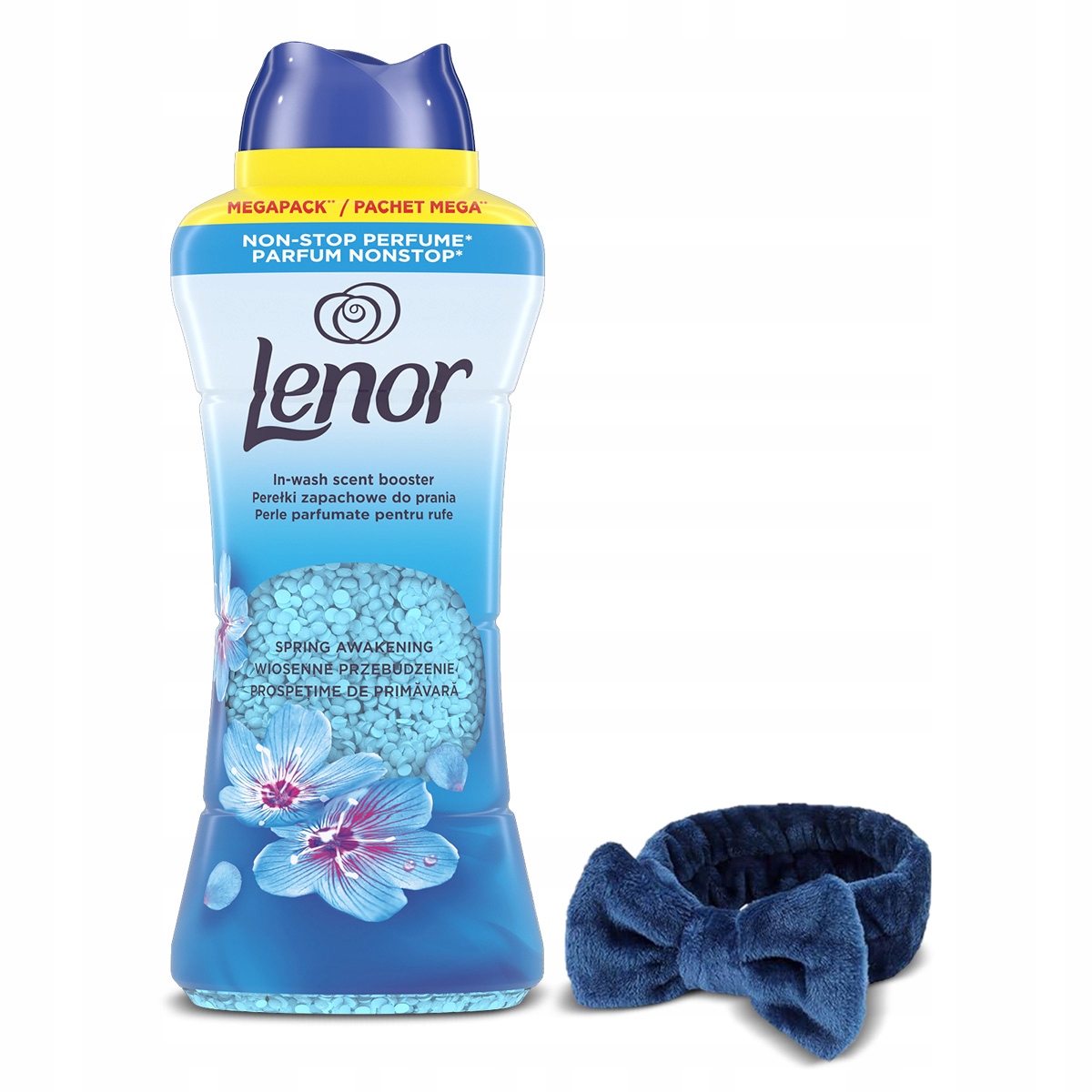 Lenor Perełki zapachowe do prania 735g Spring Awakening + GRATIS
