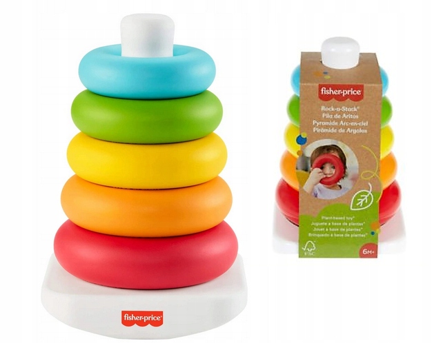 

Eko Piramidka Fisher Price Z Kółek GRF09