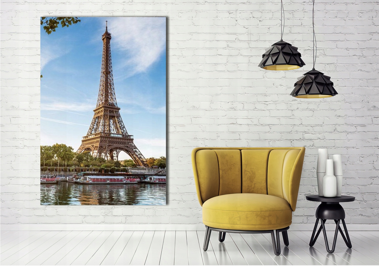 Naklejki na ścianę Norwegia Fiordy Vintage 91,5x61 #5 Długość 91.5 cm