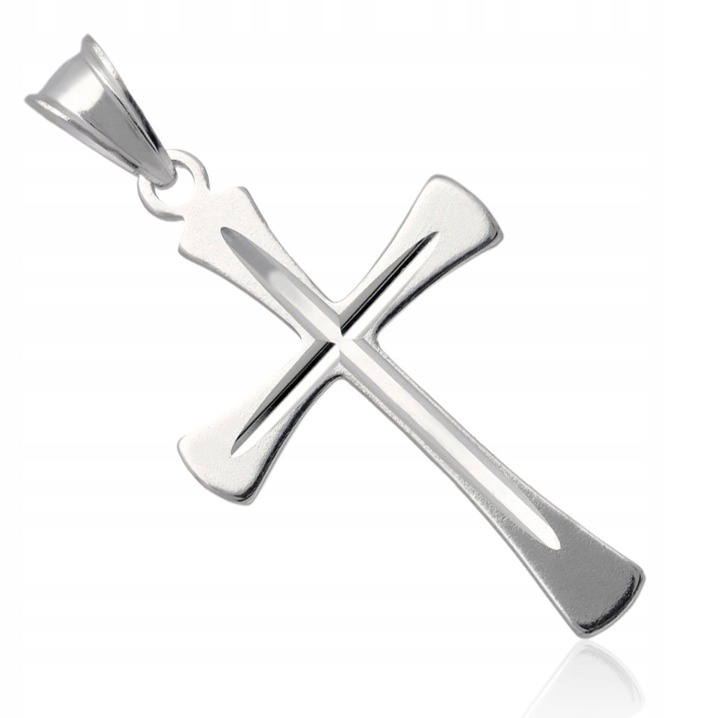 Krzyżyk srebrny bez wizerunku srebro pr.925
