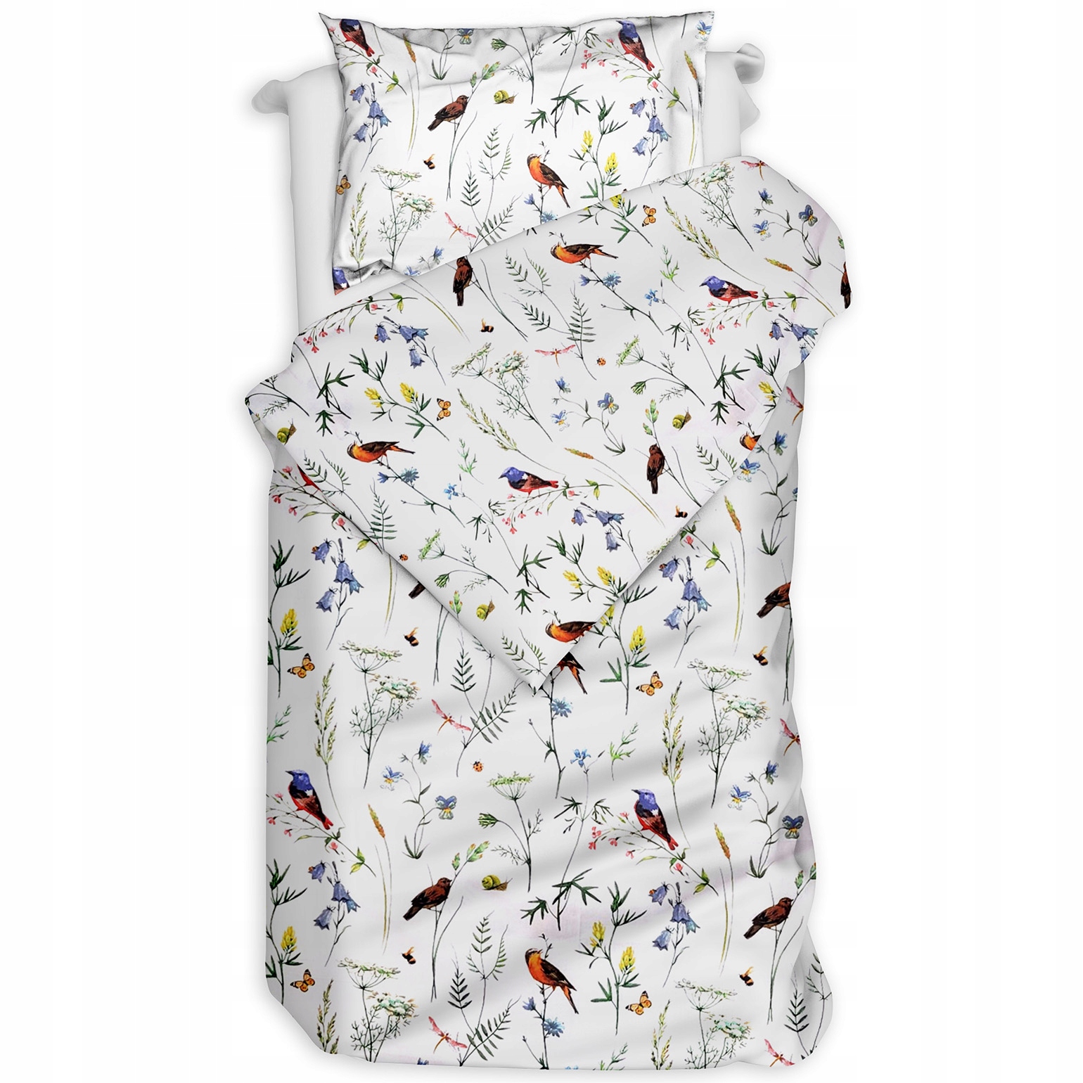 POŚCIEL BAWEŁNA 135x200 Ptaszki