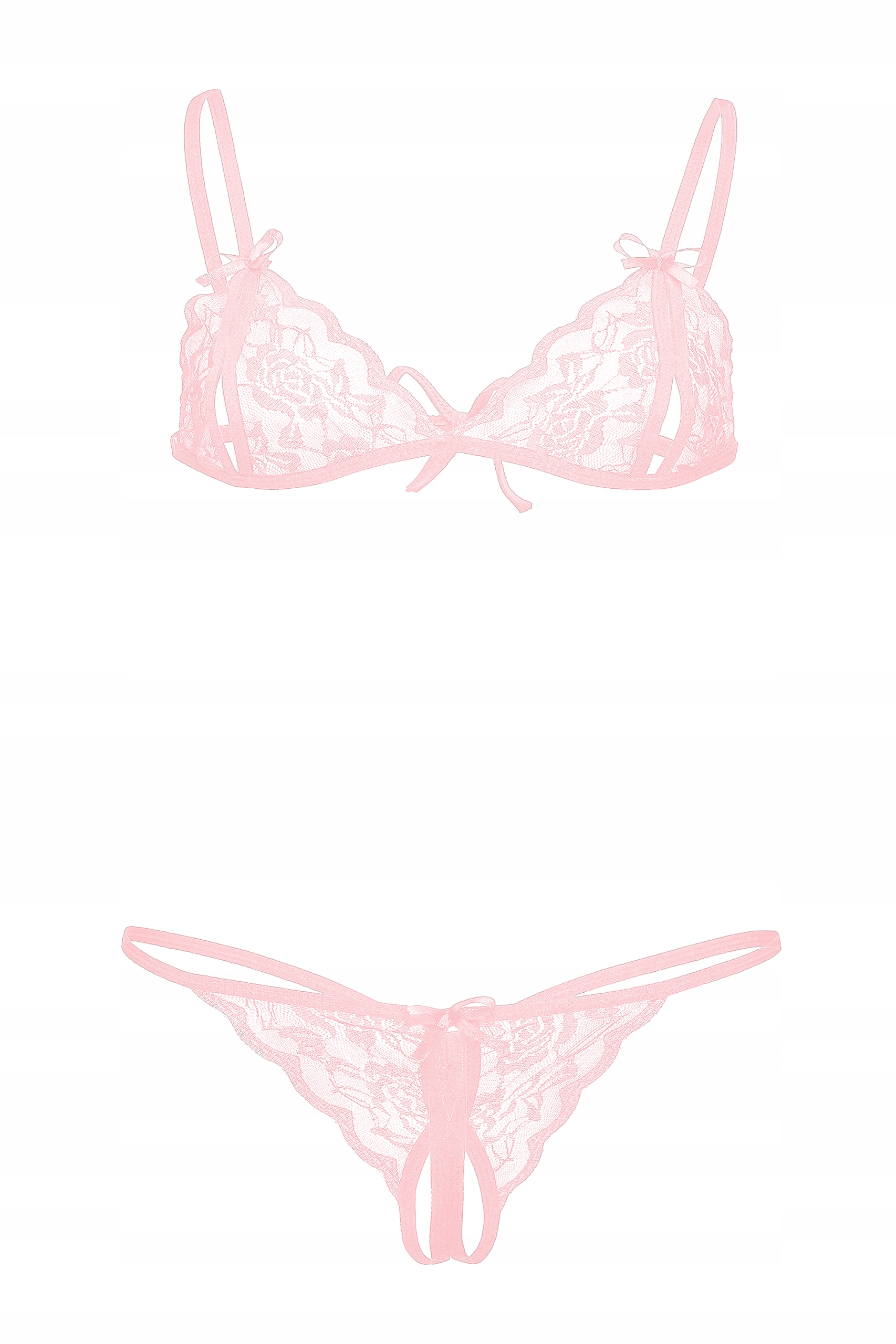 Bielizna erotyczna Komplet biustonosz+stringi+pas Marka Inna marka