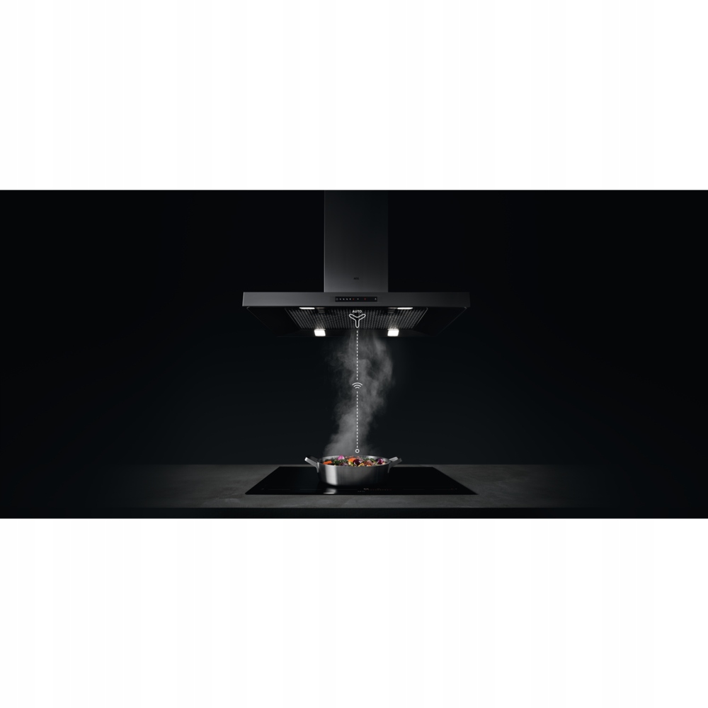 Okap do zabudowy AEG 6000 HOB2HOOD DGE5661HM Zakres klas efektywności energetycznej A+ - F
