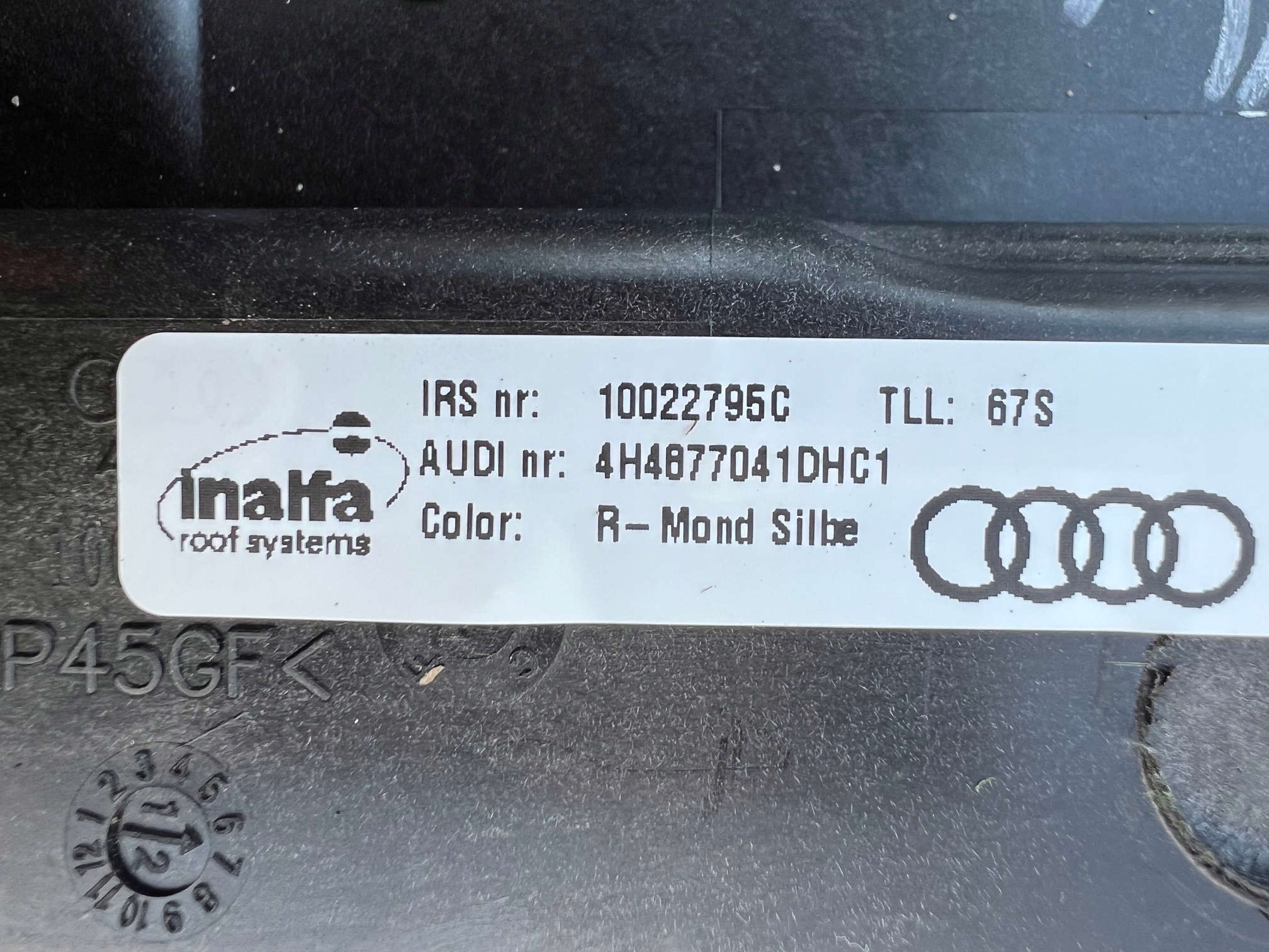 AUDI A8 D4 LONG Schiebedach dach PANORAMA 4H4677041DHC1