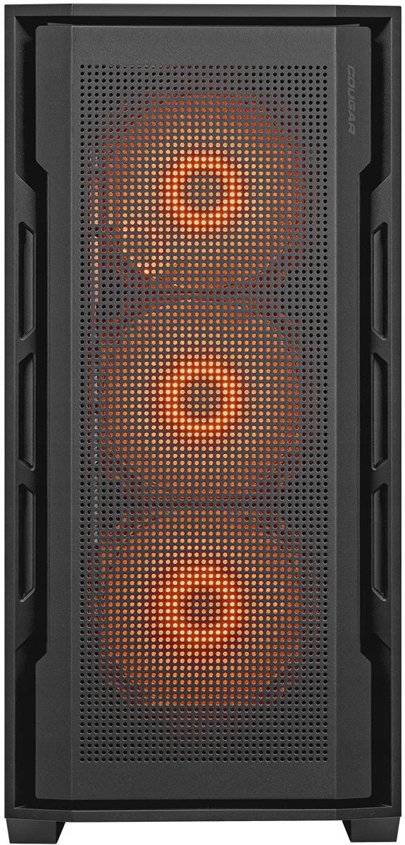 COUGAR Obudowa Uniface RGB, Midi Tower, Czarna — 11