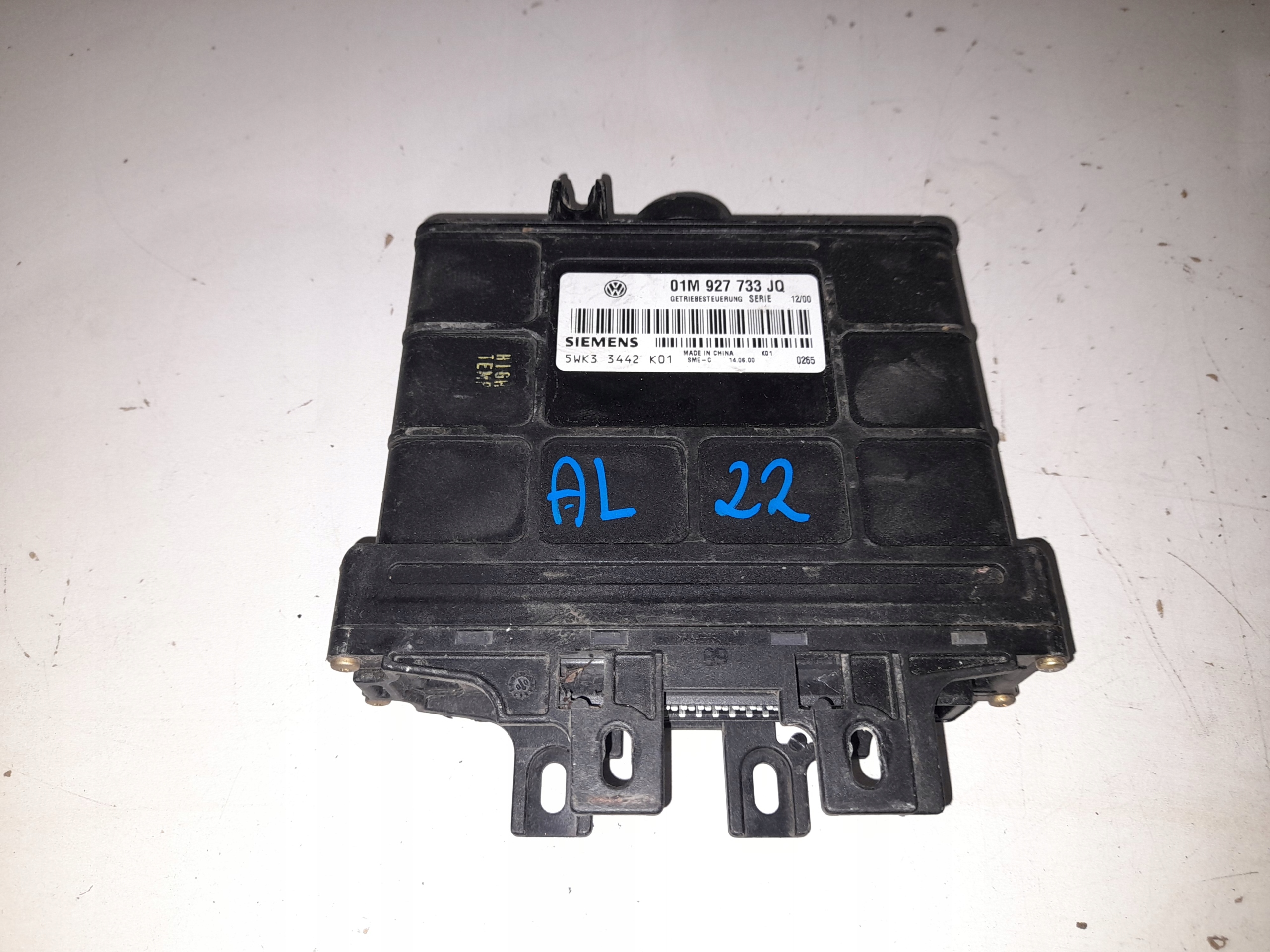 computer bedienteil getriebe VW GOLF IV 01M927733JQ