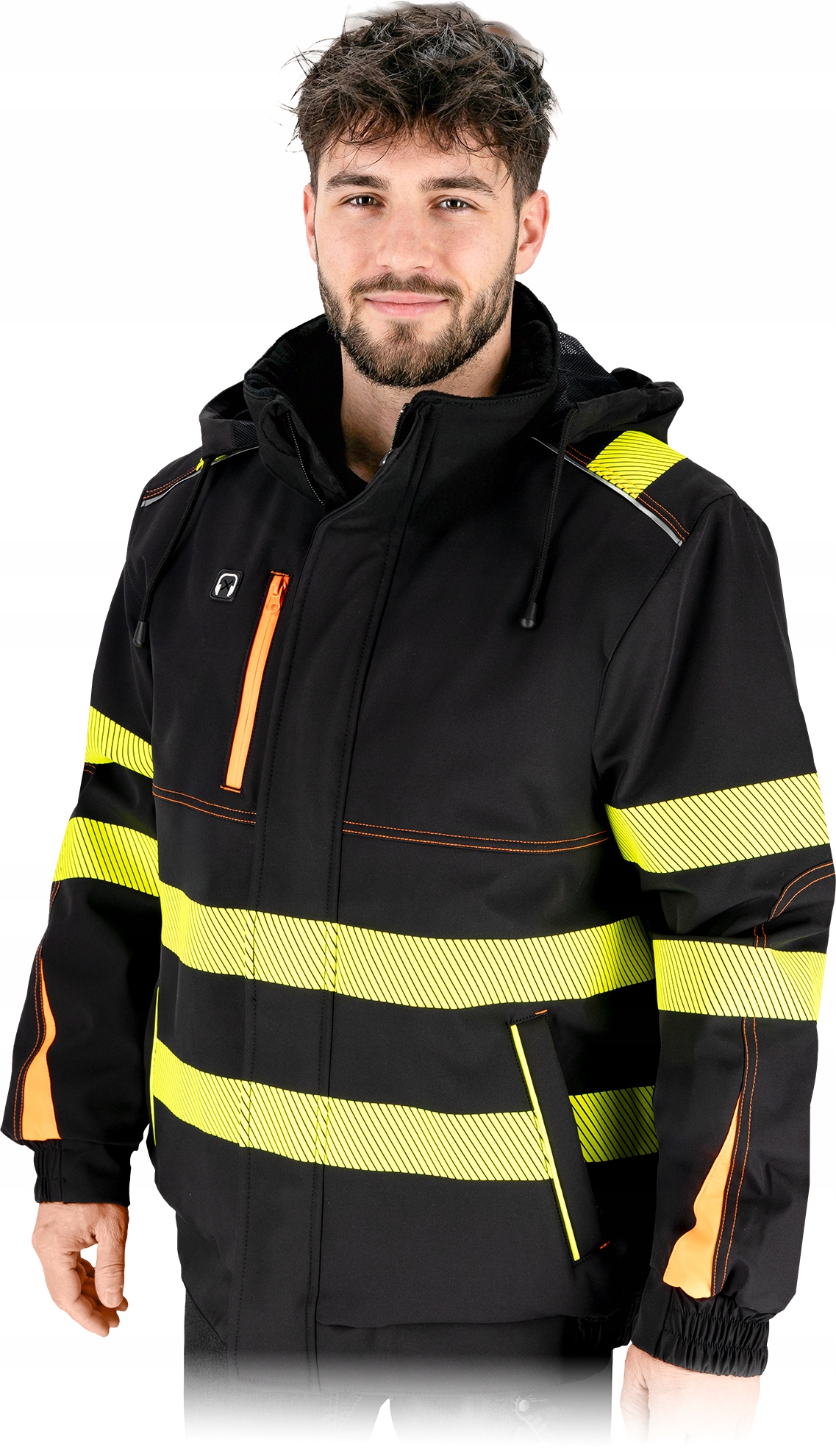 Ochranná zateplená bunda s reflexními pruhy Lh Iroco By vel. 2XL