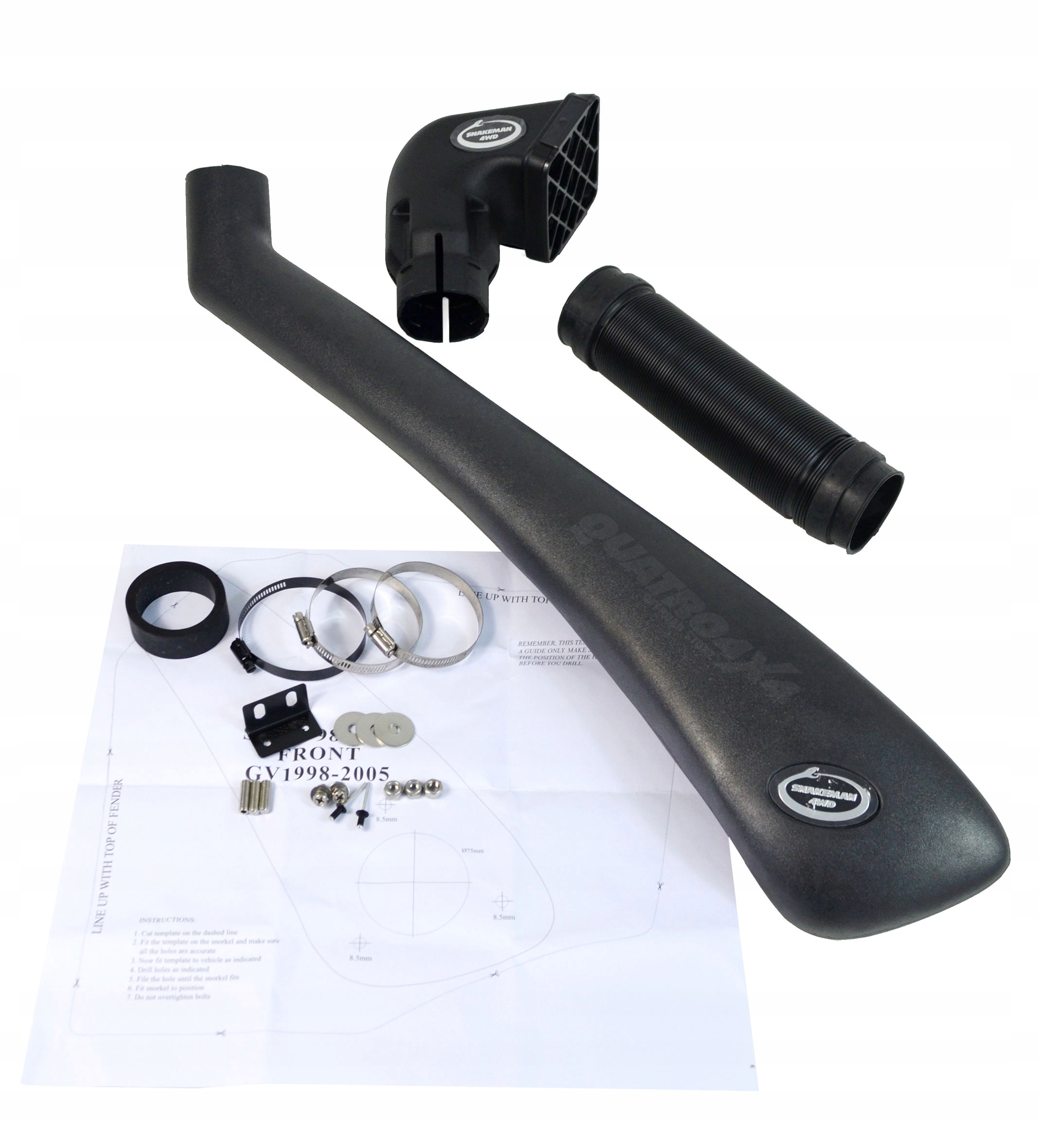 Suzuki Grand Vitara (1999-2005) Snorkel Lldpe Vstup Vzduchu Snakeman 4WD