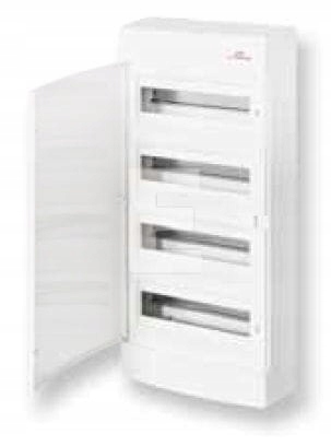 Nástěnný rozvaděč 2x18 dveří bílý Ect 2x18PO-s ETI-001101086