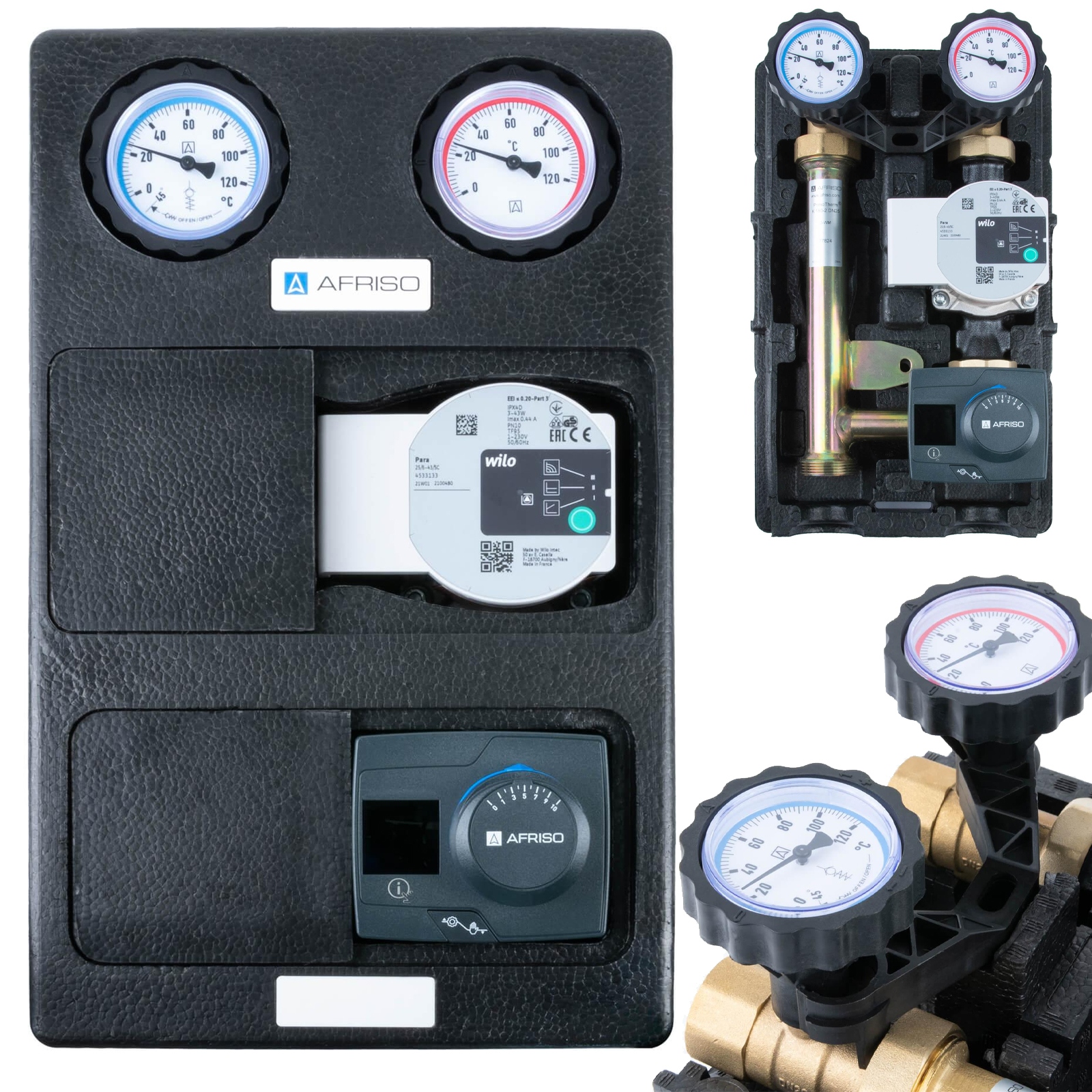 Čerpacia Skupina Primotherm S Ventilom A Regulátorom Act 343 Čerpadlo Wilo Afriso