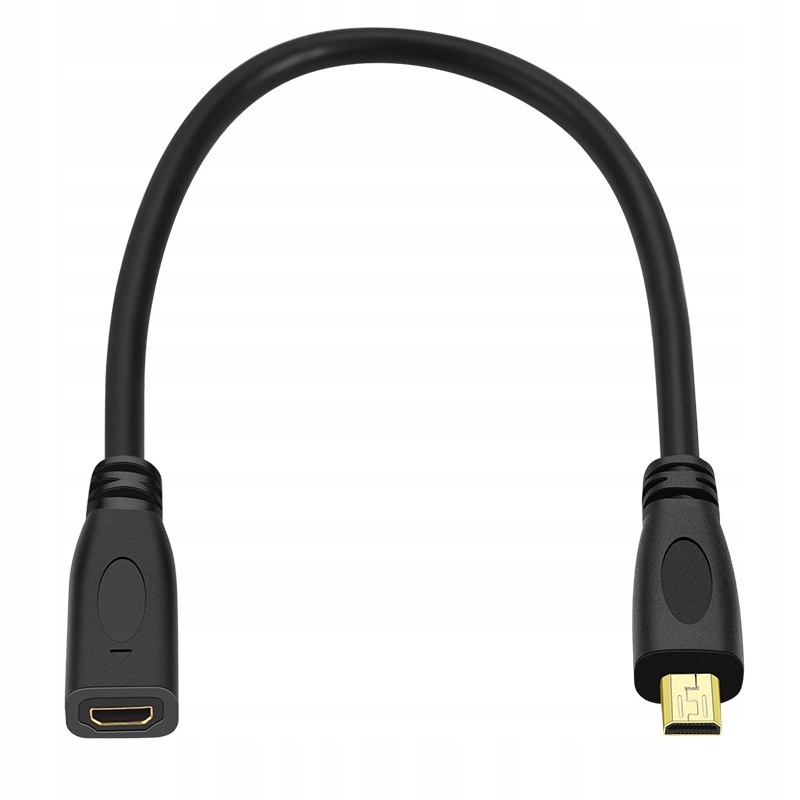 

Kabel Przewód Micro Hdmi do Micro Hdmi 1.4 4K 15CM