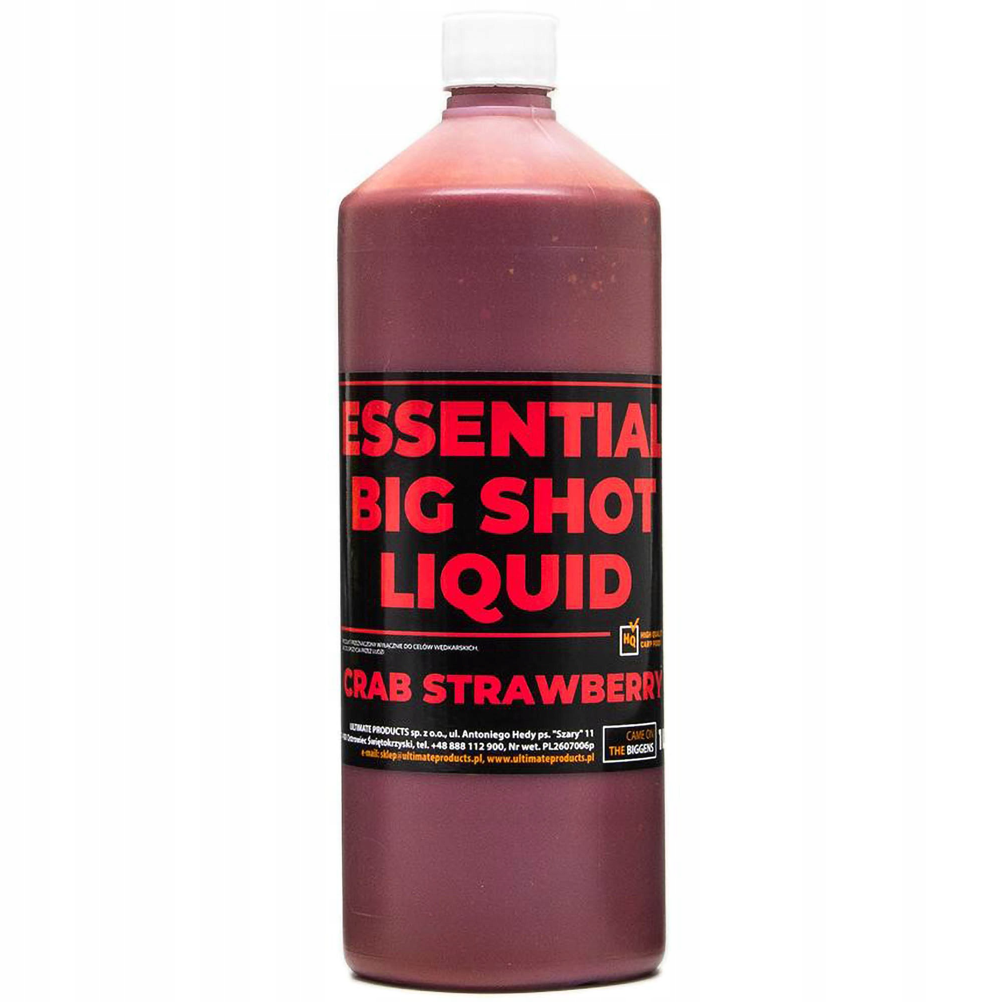 Liquid Ultimate Products Essential Big Shot Crab Strawberry 1l