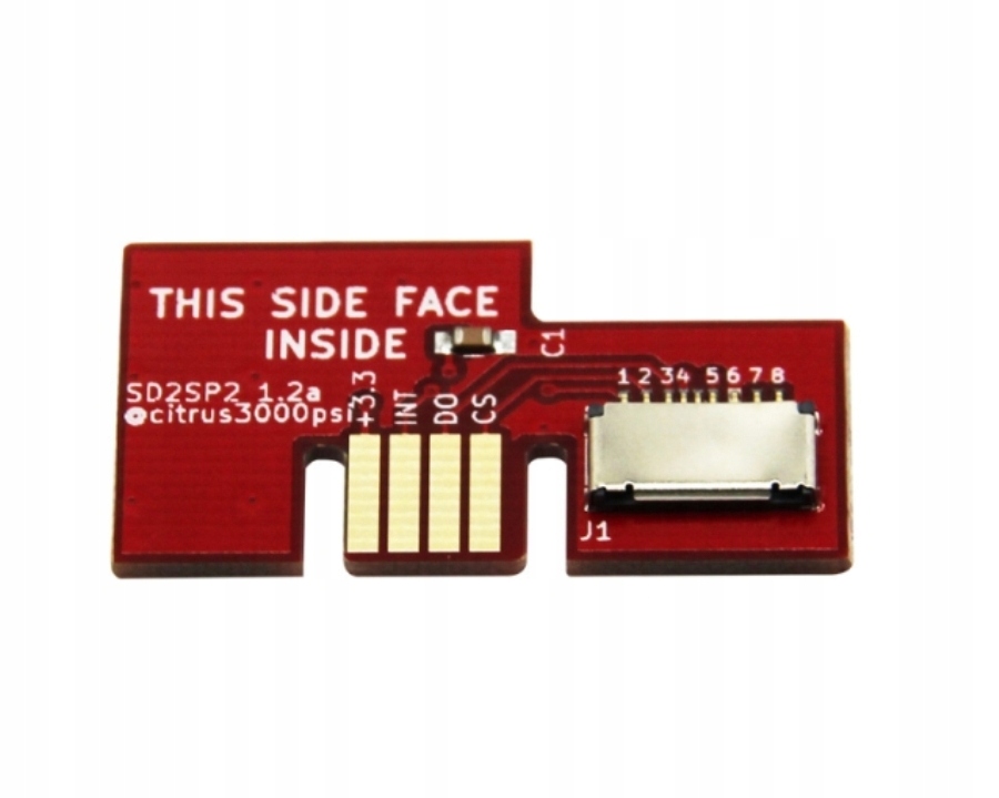 

Adapter czytnik kart MicroSD do Game Cube SD2SP2