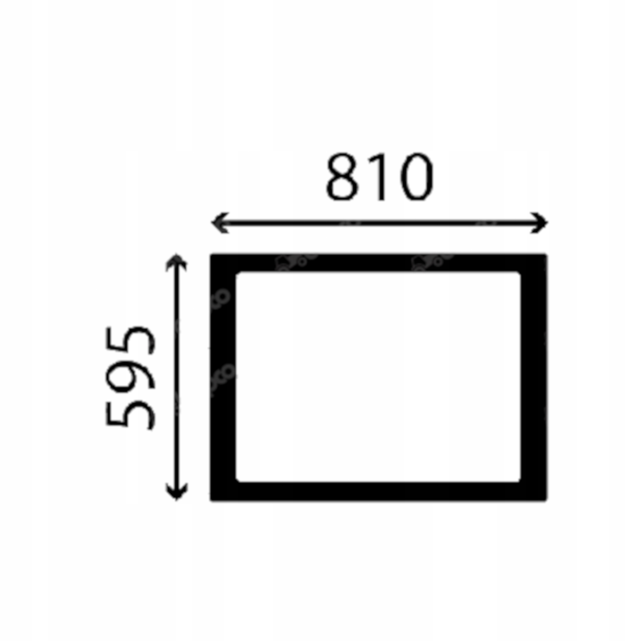 Liebherr střešní sklo 10664607