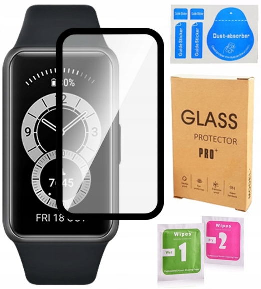 

Szkło Hybrydowe Full 3D 9H Pro+ Do Huawei Band 7