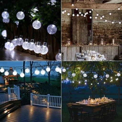 GIRLANDA LAMPKI OGRODOWE SOLARNE 100LED 12M Rodzaj gwintu zintegrowane źródło LED