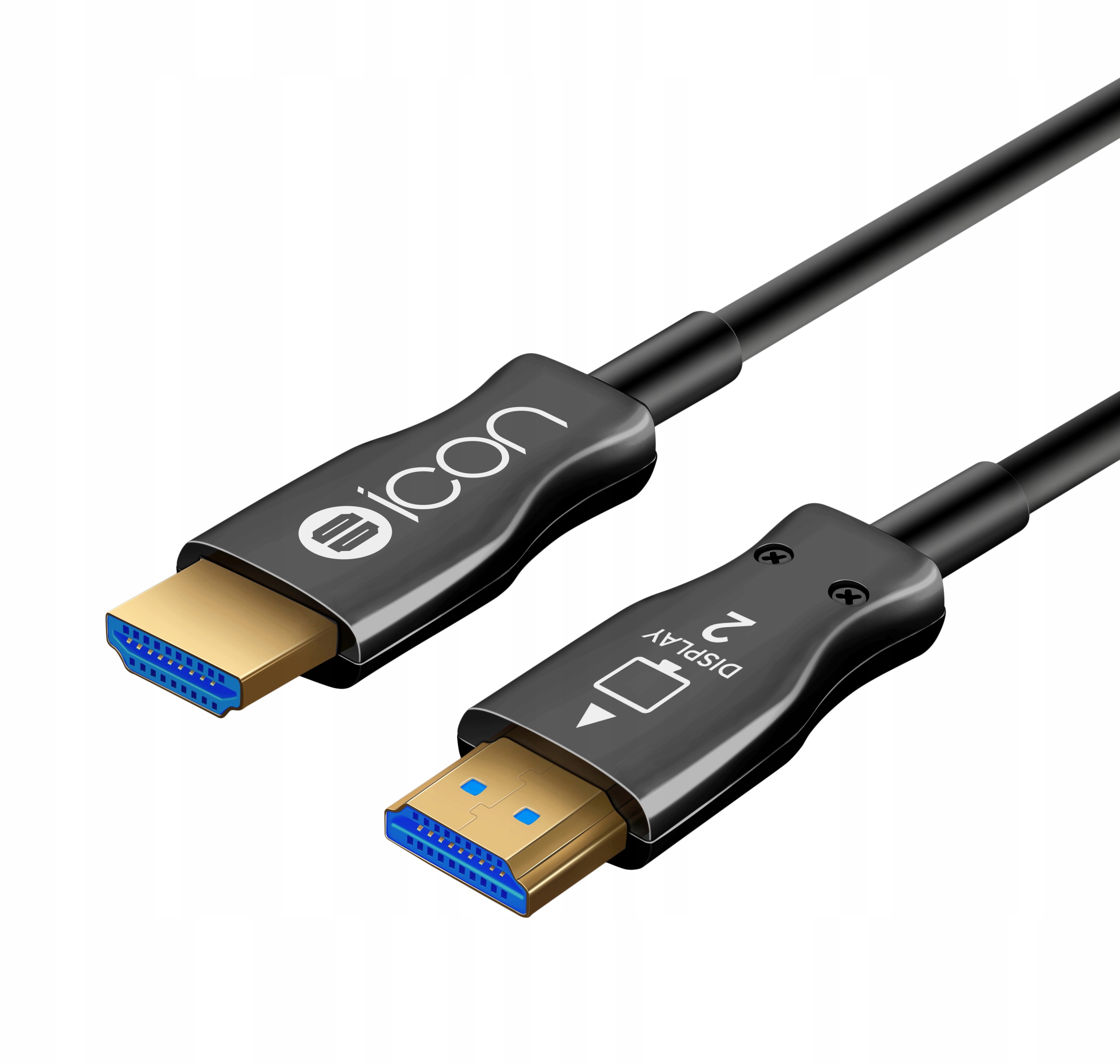 Kabel HDMI 4K 18Gbps aktywny światłowodowy 1m Marka Icon