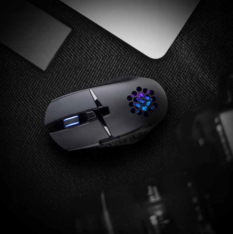 MYSZ DEFENDER GM-514 GLORY OPTIC RF RGB 3200dpi 7P CZARNA — 20