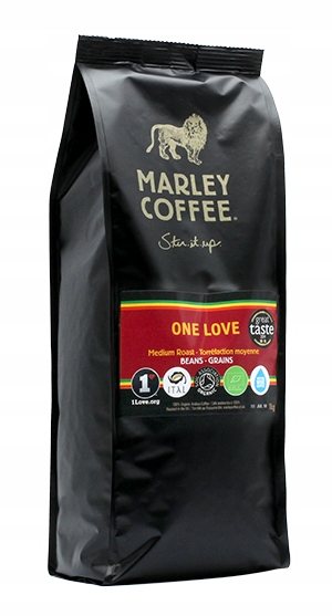 Levně Marley Coffee káva zrna One Love 1 kg