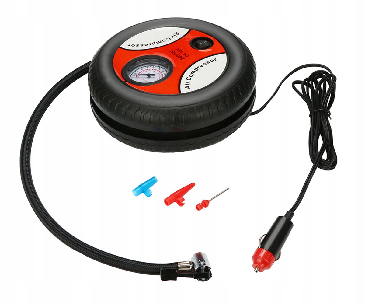 

AG489A Kompresor Samochodowy Pompka 12V 260PSI 18B