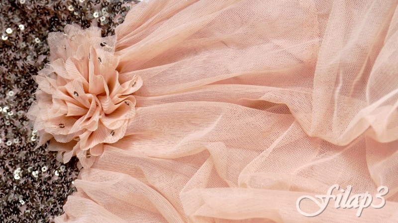 NEXT piękna sukienka z cekinami 12 l roz. 152 Płeć dziewczynki