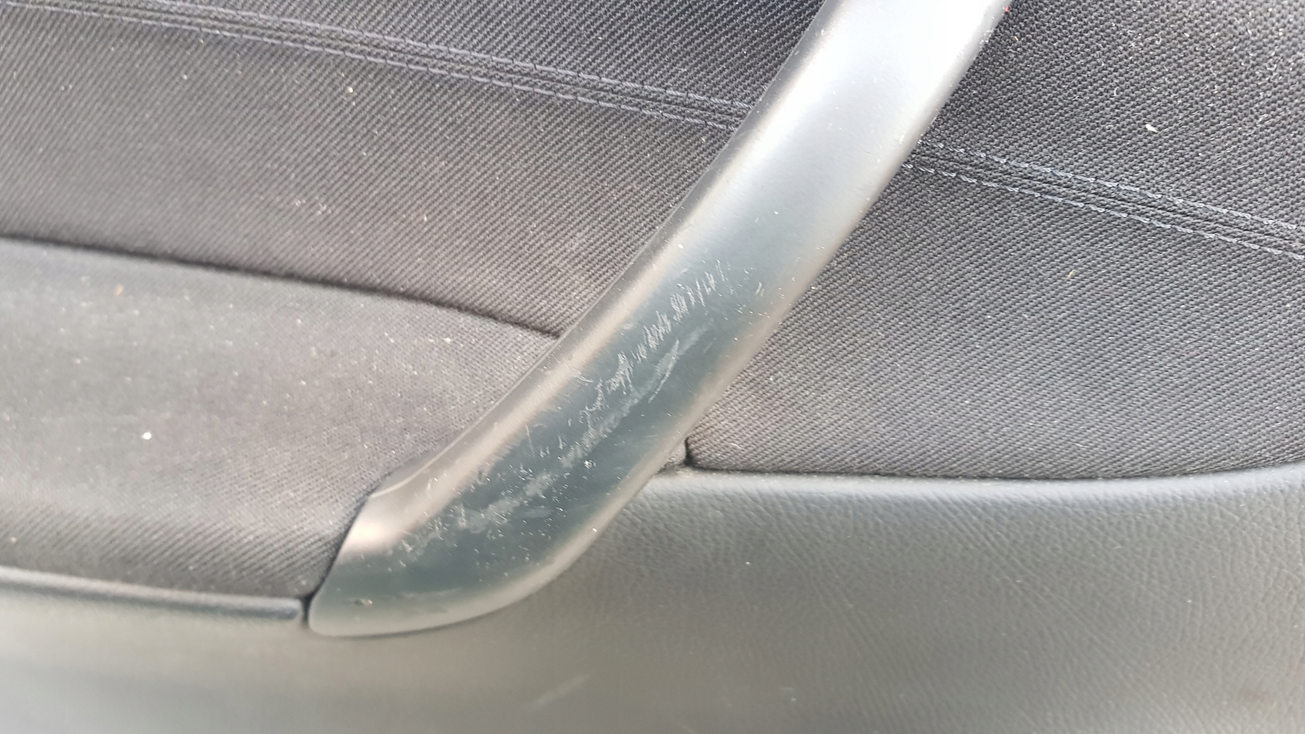 MERCEDES W203 side upholstery left rear part