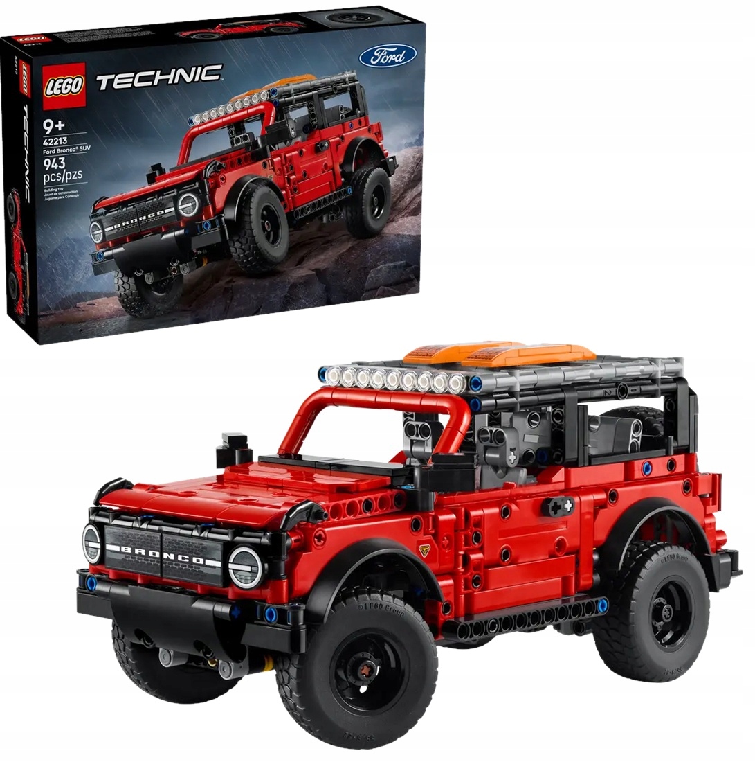 stavebnice Lego Technic Suv Ford Bronco 943 dílků 42213